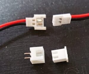 LEDの接続に使ったコネクター