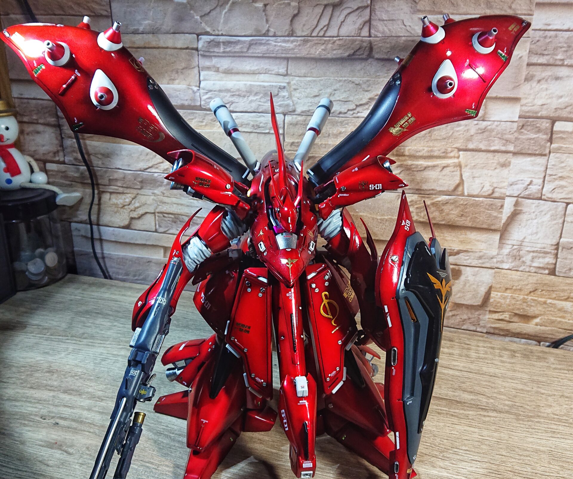 RE 1/100 ナイチンゲール グラデーション キャンディ塗装 ガンプラ 