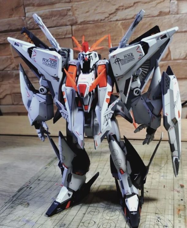 HGクスィーガンダム　全塗装 やっと入手！】閃光のハサウェイ『HG クスィーガンダム』を全塗装で